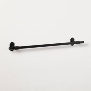 Hearth & Hand with Magnolia 18" Classic Metal Towel Bar Black Finish#